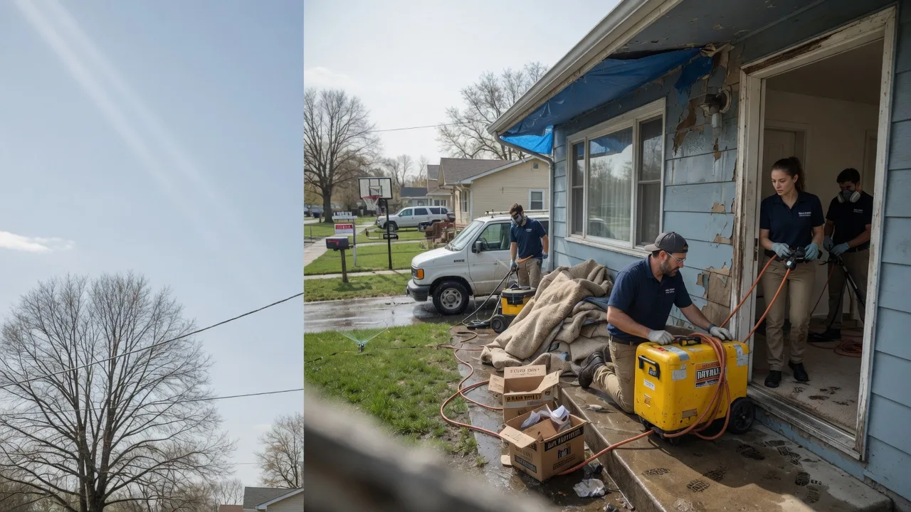 Basement Flood Cleanup in Oneida, PA near me